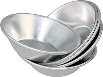 OEM Moldes De Aluminio Para Tartaletas - Moldes Para Pasteles Y Galletas - Utensilios De Reposter&iacute;a - Juego De 12