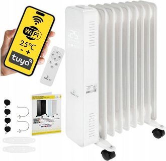 OEM Radiador De Aceite Wifi Blanco Oslo 2000w