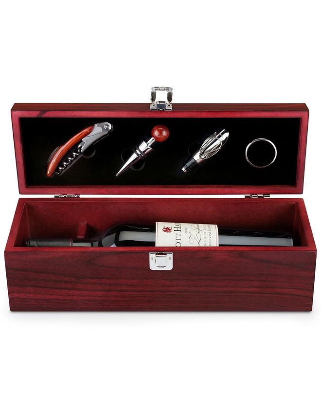 Cherry 1-Bottle Accessory Gift Set