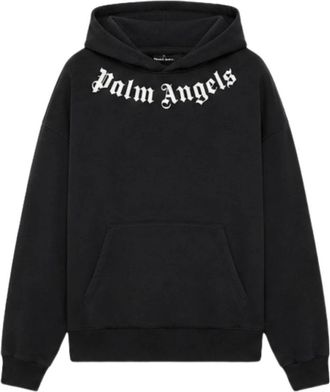 Palm Angels Hoodies & sweatvesten, Heren, Zwart, XL, Hoodies