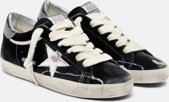 Golden Goose Super-Star velvet sneakers