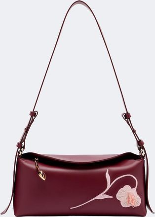 Erdem Bloom East West Medium leather shoulder bag