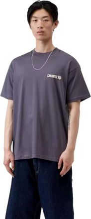 Carhartt Work in Progress T-Shirt Wiptopia II - - Tops - Uomo - Viola - S