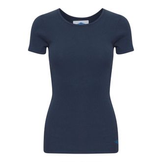 Ball Tops, Dames, Blauw, XS, Katoen, Sportief T-shirt Top Sky Captain