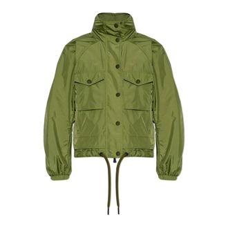 Moncler Light Jackets, female, Green, Size: XS Day-Namic Jacket