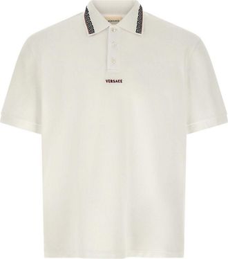 Versace greca polo shirt