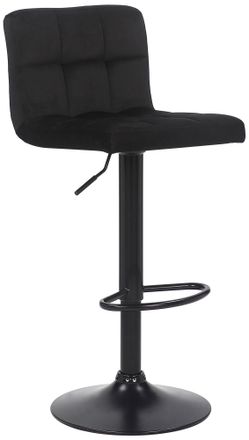 Clp Clp - Taburete Feni En Terciopelo Negro