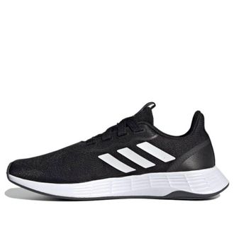 adidas (WMNS) adidas QT Racer Sport Black White FY5680