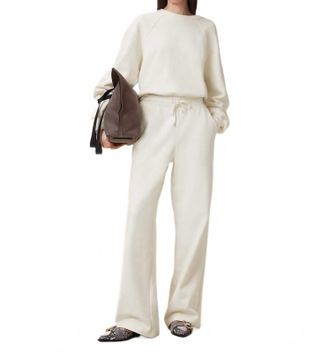 AllSaints Vin Haven Joggers In Tofu White