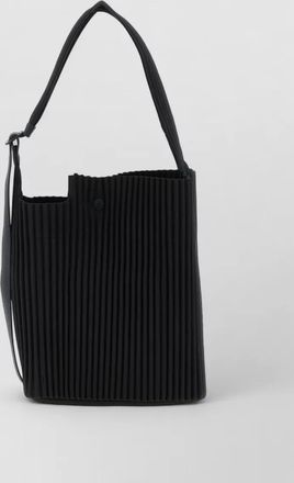 Homme Pliss&eacute; Issey Miyake utility small tote shoulder bag