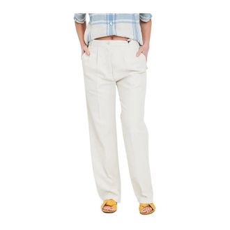 Aspesi Broeken, Dames, Wit, S, Stijlvolle Herenbroek