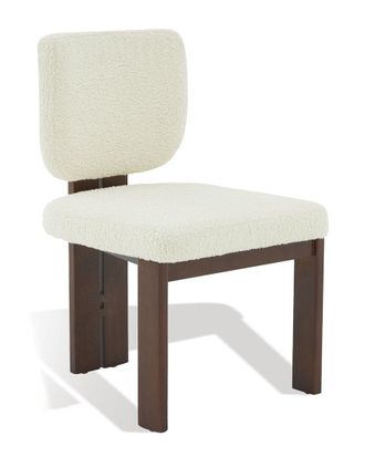 Safavieh Couture Kat Faux Shearling Dining Chair