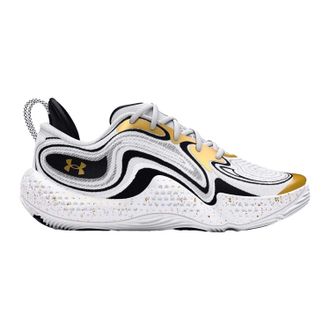 Under Armour Heren Spawn 6 Leer Basketbalschoenen (Wit)