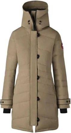 Canada Goose Dames, Mantels, Bruin, Maat: XL Katoen
