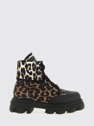 Ganni Boots Woman color Multicolor