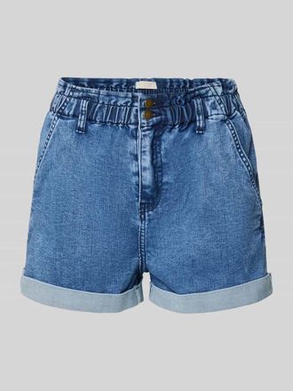 Apricot Straight Fit Shorts in Denim-Optik mit Viskose-Anteil in Blau, Gr&ouml;&szlig;e XXL