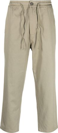 Universal Works drawstring straight trousers - men - Cotton - 31 - Neutrals