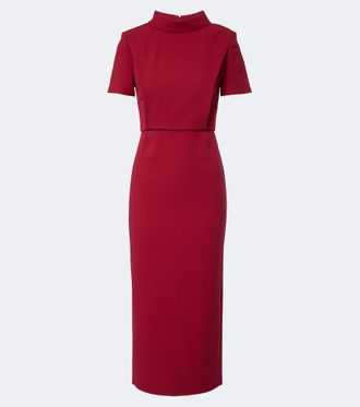 Roland Mouret Abito midi in cady