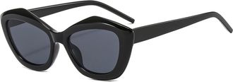 Generic Mens Outdoor Commuter Sunglasses Drivers Vacation Womens Driving Sun Glasses(Black)