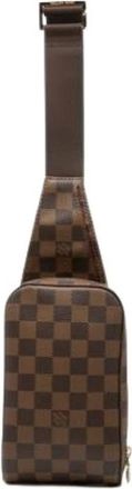 Louis Vuitton Borsa a Spalla Pre-owned Damier - - Pre-owned - Uomo - Marrone - ONE SIZE