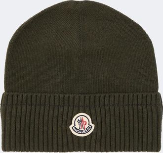 Moncler Gorro en mezcla de lana y cachemir