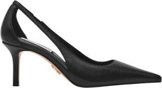 Steve Madden With Heel - Dames - Pumps - Zwart - 43 EU - Leer - Schoenen