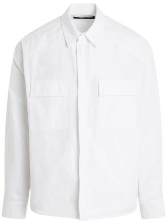Juun.J cargo pockets shirt - White