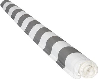 Happy Garden Lona A Rayas Blanca/gris Para Toldo 2,95 &times; 2,5m Saule