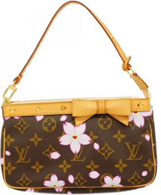 Louis Vuitton Brown Pouch (Pre-Owned)
