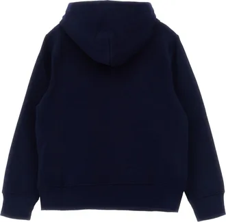 Polo Ralph Lauren Polo Bear-Print Cotton Blend Hoodie - Navy