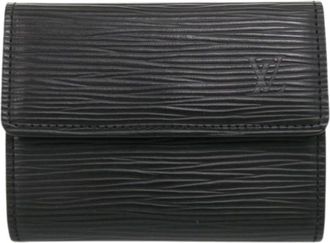 Louis Vuitton Pre-owned Coin Purse - Heren - Vintage Accessoires - Zwart - ONE Size - Vintage