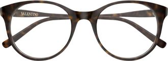 Valentino Optisch Montuur - Dames - Brillen - Bruin - 52 MM - Accessoires