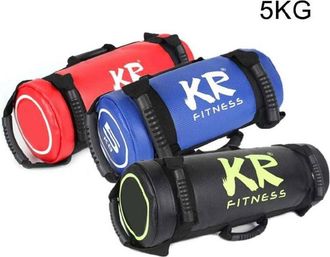 Trade Shop Trade Shop Traesio - Sacca Con Sabbia Per Body Building Fitness Da 5 Kg In Ecopelle Allenamento Pesi