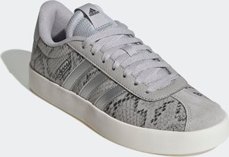 adidas Sneaker ADIDAS SPORTSWEAR VL COURT 3.0, Damen, Gr. 38,5, weiss (grau two, silber metallic, sanftes wei&szlig;), Leder, Textil, Schuhe Sneaker, Design auf de