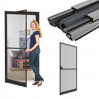 Easy Life Mosquitera Easy Life Aluminio Antracita 100 X 215 Cm