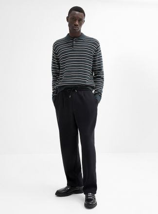 Jack & Jones Mens Fleece-lined barrel pant
