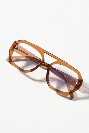 Fifth and Ninth Geo Aviator Sutton Blue Light Glasses