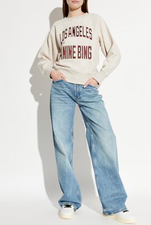 Anine Bing Sweatshirt Harry, Womens, Beige