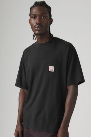 Levi's Camiseta de trabajo - Hombre - 2XS - Negro / Meteorite