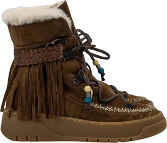 Nemonic Schoenen, Dames, Bruin, 37 EU, Boots