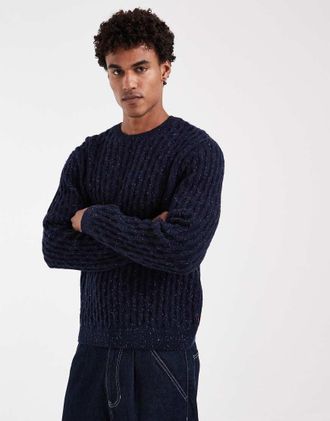Levi's felpa Presidio blu navy
