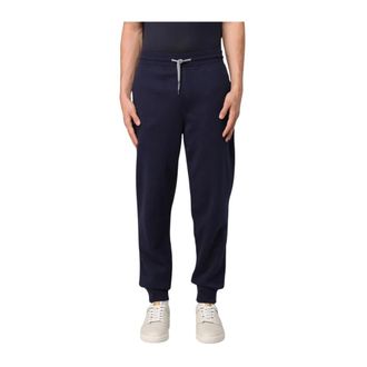 Brunello Cucinelli Sweatpants, male, Blue, S, Casual Fit Joggers