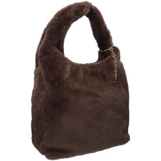 Unisa Zisnow Handtas - Dames - Tassen - Bruin - Maat: ONE Size Poliester