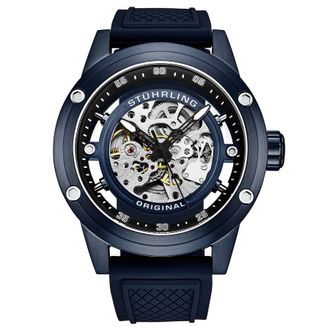 St&uuml;hrling Legacy Automatic Blue Dial Mens Watch M17984