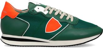 Philippe Model Trpx Running Sneakers - Heren - Sneakers - Groen - 44 EU - Leer - Schoenen