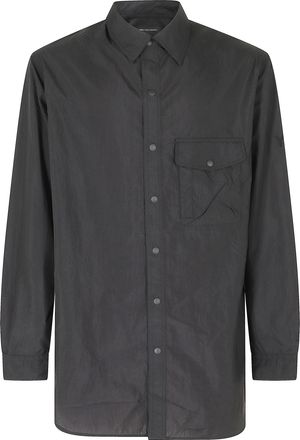 Yohji Yamamoto Black Grd 3s Nylovshr Polyamide Shirt