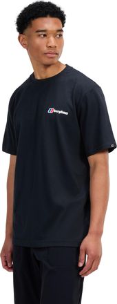 Berghaus T-Shirt BERGHAUS M BERGHAUS CLASS LOGO TEE, Herren, Gr. XXL, jet schwarz, Obermaterial: 100% Baumwolle, Shirts T-Shirt, moderne Passform, sportlicher 