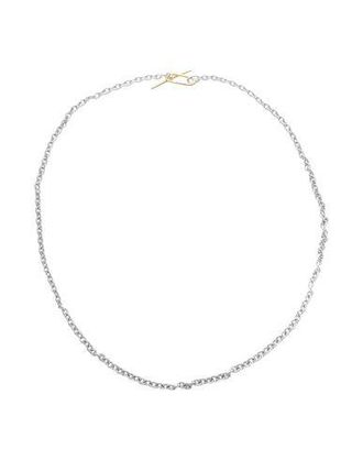 P D PAOLA Long Beat Chain Necklace