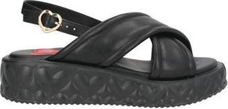 Love Moschino CALZADO - Sandalias con cierre en YOOX.COM