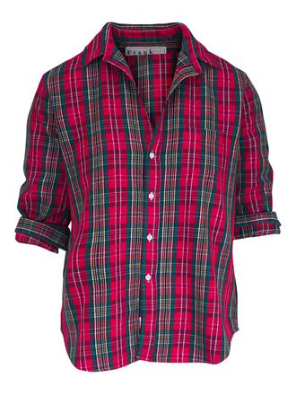 Frank & Eileen plaid-pattern shirt - women - Cotton - S - Red